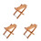 3Pcs Solid Wood Guitar Footstool Three-Gear Height Adjustable 2