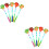 10Pcs Plastic Five-Finger Hand Clappers for Party Fun 7