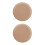 2Pcs Clay Plate Pottery Molds Durable Khaki Density Board Craft Tools 6