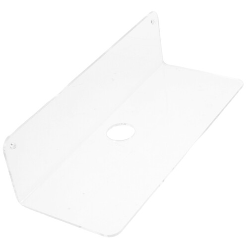 2Pcs Clear Acrylic Floating Shelf Wall Bracket Storage Stand for Home 2