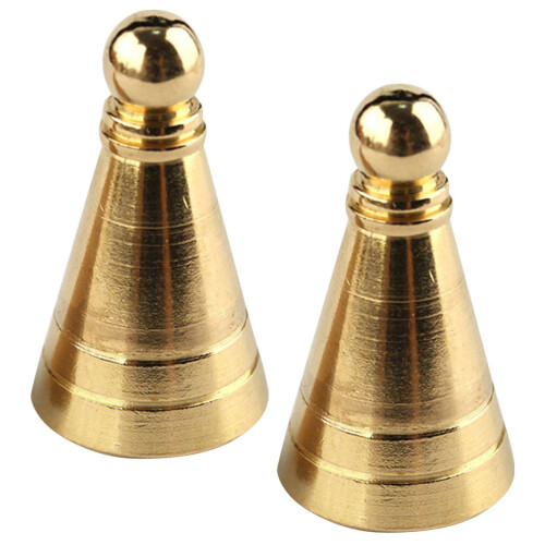4Pcs Brass Tower Incense Mold DIY Cone Making Tool Decor 2