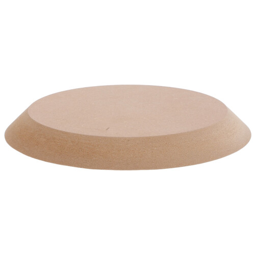 2Pcs Clay Plate Pottery Molds Durable Khaki Density Board Craft Tools 1