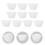 20St Epoxy Mengbekers Van Silicone Wit Voor Creatief Handwerk 10