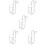 5Pcs Wall Mount Hand Rack Multifunctional Bottle Holder Silver 10