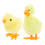 1Set Wind-Up Chicken And Duck Plush Toy Random Color 1