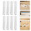8Pcs Cabinet Push Open Locks White Spring Loaded Hidden Door Catch 10