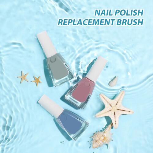 10Pcs Replacement Nail Polish Brush Cap For Dipping Powder 1