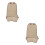 2Pcs Easy Install Waterproof Pet Front Seat Cover Dog Car Protector 6