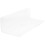 2Pcs Clear Acrylic Floating Shelf Wall Bracket Storage Stand for Home 2