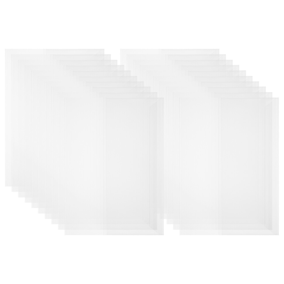 Photos - Notebook 100Pcs Clear Transparent Book Covers PP Material Waterproof Protection