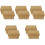 5 Pieces Small Storage Containers Bins With Lids Box Office 4