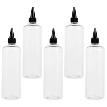 10Pcs Multi-Purpose Transparent Applicator Bottles for Hair Color