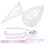 2 Sets Sewing Ruler French Curve Pattern Tailor Measure 2