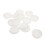 90Pcs White Plastic Tubes with Caps for Craft Storage and Mailing 3