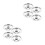 8Pcs Universal Stainless Steel Pot Lids Replacement Covers for Kitchen 10
