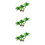 3Pcs Simulation Coconut Tree Models Creative Micro Landscape Ornaments 8
