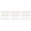 90Pcs White Plastic Tubes with Caps for Craft Storage and Mailing 4
