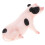 4Pcs Plastic Animal Model Light Yellow Realistic Pig Figurines 2