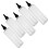 10Pcs Multi-Purpose Transparent Applicator Bottles for Hair Color 10