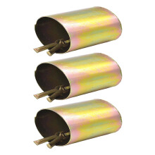 12Stk Metall Tierglocken Gold Robust Für Rinder Schafe Pferde