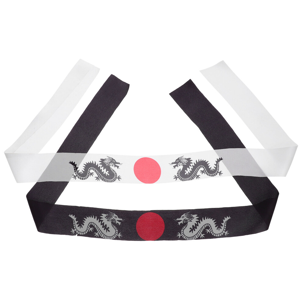 Photos - Other Trainers 4Pcs Assorted Color Japanese Sports Headband Polyester for Men Women