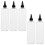 10Pcs Multi-Purpose Transparent Applicator Bottles for Hair Color 8