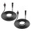 5Pcs Black Solar Extension Cable for 3D Printer Dc Pumps Outdoor Use 2