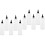 10Pcs Multi-Purpose Transparent Applicator Bottles for Hair Color 4