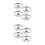 8Pcs Universal Stainless Steel Pot Lids Replacement Covers for Kitchen 8