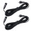 5Pcs Black Solar Extension Cable for 3D Printer Dc Pumps Outdoor Use 3