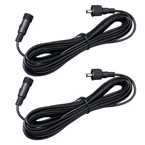 5Pcs Black Solar Extension Cable for 3D Printer Dc Pumps Outdoor Use 2