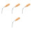 4Pcs Professional Piano Tuner Tool Metal Wood String Hook Accessory 4