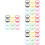 48 Pcs Colored Lid Handles Cooking Utensils Pp 6
