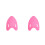 2Pcs Durable Eva Foam Pink Swimming Training Kickboard Float for Kids 7