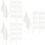 150Pcs White Hand Waving Flags Durable Polyester Wood Party Use 9
