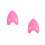 2Pcs Durable Eva Foam Pink Swimming Training Kickboard Float for Kids 8