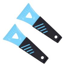 2 Pack Car Snow Shovel and Windshield Ice Scraper with Ergonomic AntiSkid Grip for Winter