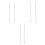 6Pcs Silver Foosball Rods Replacement for Table Soccer Game Heavy Duty 9