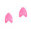 2Pcs Durable Eva Foam Pink Swimming Training Kickboard Float for Kids 5