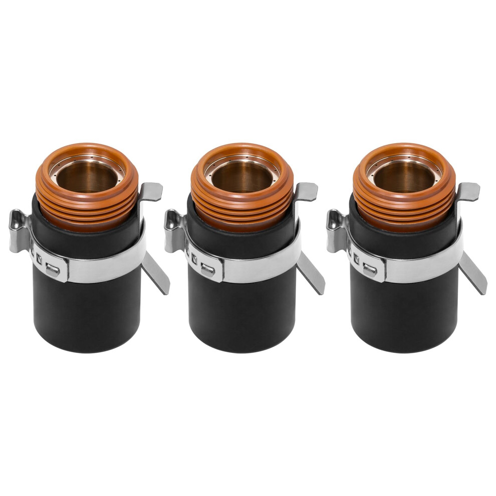 Plasma Cutter Nozzles And Retaining Caps For Hypertherm 45 65 85, Temp Resistant, 3 Pack 9174973510529