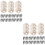 300 Sets Diy Rivets For Handmade Decorative Clothing Projects 5