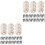 300 Sets Diy Rivets For Handmade Decorative Clothing Projects 3