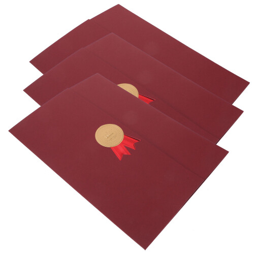 5 Count Certificate Frame Honor Cover Protector Envelope Holder 1