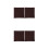 4Pcs Brown Wool Felt Sheets Stiffened Fabric for Drum Needle Felting 6