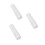 3Pcs Compact White Clay Rolling Pins for Pottery and DIY Art 9