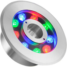 LED Pool Lights RGB Color Changing 24V Waterproof IP68 Underwater Spotlights for Pond and Fountain