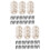 300 Sets Diy Rivets For Handmade Decorative Clothing Projects 6
