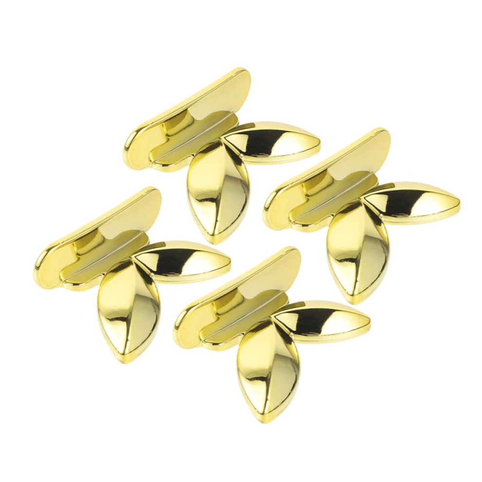 4Pcs Acrylic Butterfly Toilet Seat Lifter with Hygienic Contactless Lid Handle for Easy Use