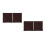 4Pcs Brown Wool Felt Sheets Stiffened Fabric for Drum Needle Felting 3