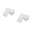 40Pcs Durable Iron Car Paint Sample Boards Grey for Auto Spray Testing 5